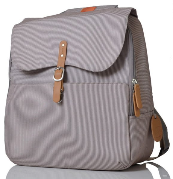 PACAPOD - Torba Dla Mamy Hastings, 3w1, Brązowe Prążki, Pacapod