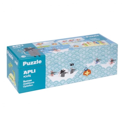 Apli Kids - Puzzle do Nauki Dodawania Apli Kids  -  Myszki 5+