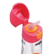 B.box  -  Tritanowa Butelka ze Słomką 450 ml  -  Strawberry Shake