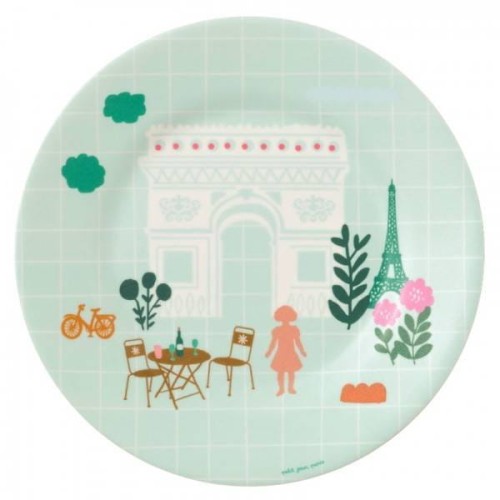 Petit Jour Paris® - Talerz Deserowy fi 20 cm Paryż Emilii | Petit Jour Paris®