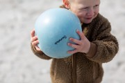 Funkit world - Piłka Scrunch  -  Pudrowy Róż