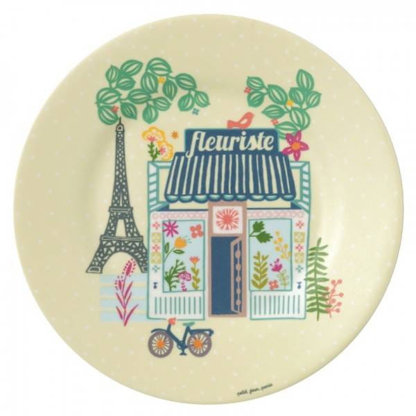 Petit Jour Paris® - Talerz Deserowy fi 20 cm Paryż Emilii | Petit Jour Paris®