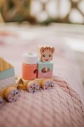 Janod  -  Pociąg z Klockami do Ciągnięcia Żyrafka Sophie