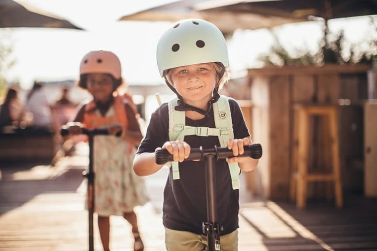 Scootandride - Plecak na Hulajnogę Dla Dzieci 1 - 5 Lat Kiwi