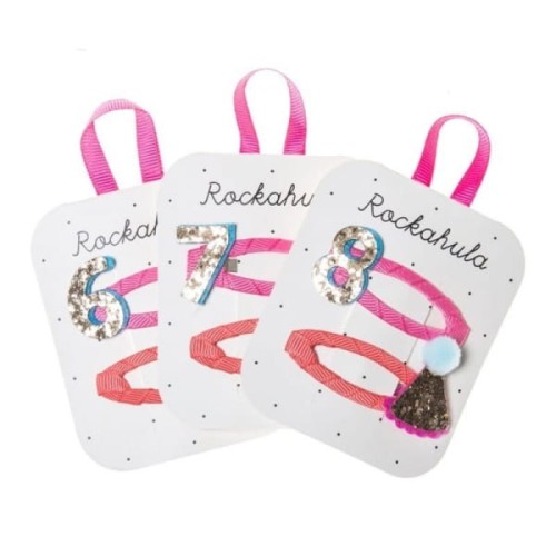 Rockahula Kids  -  Spinki do Włosów Birthday Glitter 6