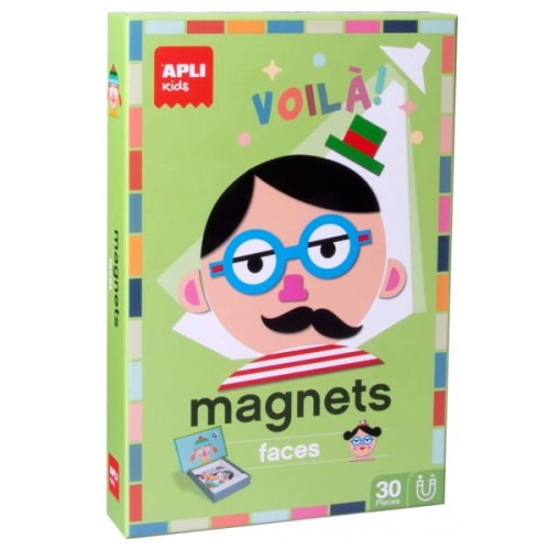 Apli Kids - Magnetyczna Układanka Apli Kids  -  Twarze