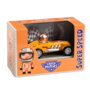 Autko CRAZY MOTORS - YELLOW SUPER SPEED DJ05454