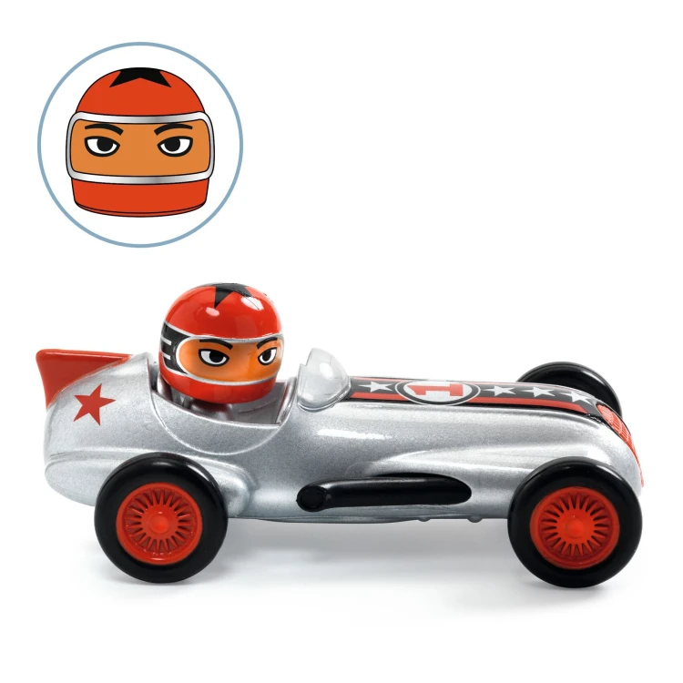 Autko CRAZY MOTORS - SILVER SUPER SPEED DJ05453