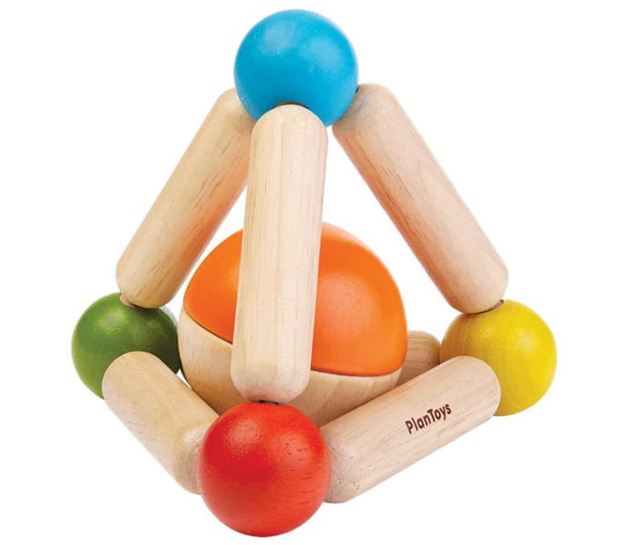 Plan Toys  -  Grzechotka Trójkąt
