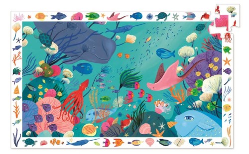 Djeco      -      Puzzle Obserwacyjne Ocean  -  54elementów Dj07562