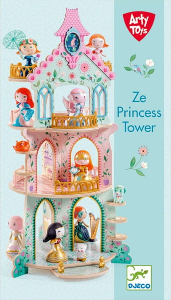 Djeco                         -                    Drewniany Zamek Księżniczek  Arty Toy  Dj06787