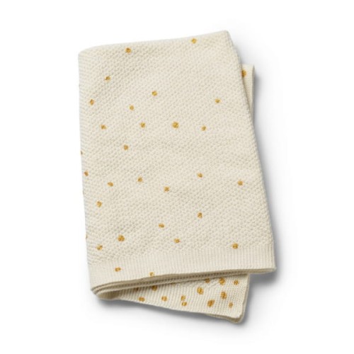 Elodie Details  -  Kocyk Dzianinowy Oeko - tex Gold Shimmer