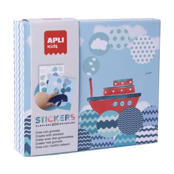 Apli Kids - Zestaw z Naklejkami Apli Kids  -  Statek