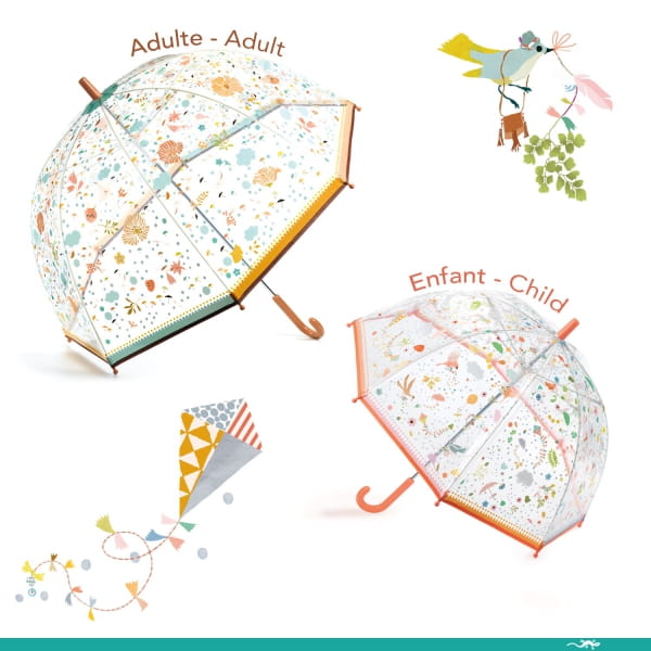Djeco             -          Parasol Przeciwdeszczowy Małe Kwiatki Dd04720