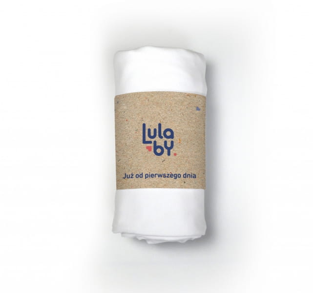 Lulaby  -  Lulaby  -  Nieprzemakalne Prześcieradło Podkład Ochraniacz na Materac 60x120cm  -  Biały