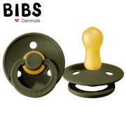 Bibs - Green Hunter m Smoczek Uspokajający Kauczuk Hevea