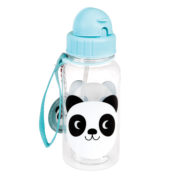 Rex London - Bidon ze Słomką 500 Ml, Panda Miko