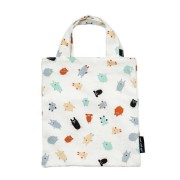 Maison Petit Jour® - Torebka Tote Mini na Zakupy, Doudous, Puchaci Przyjaciele | Maison Petit Jour®