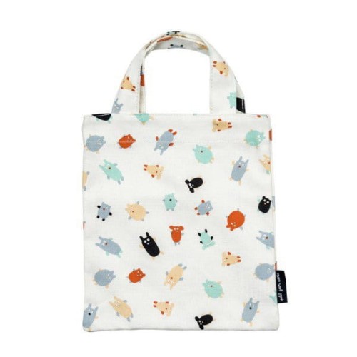 Maison Petit Jour® - Torebka Tote Mini na Zakupy, Doudous, Puchaci Przyjaciele | Maison Petit Jour®