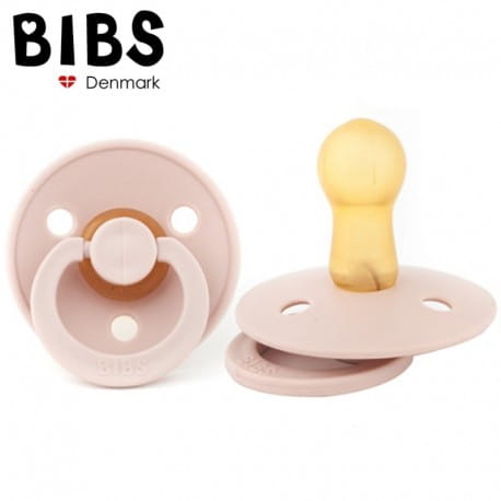 Bibs  -  Blush m Smoczek Uspokajający Kauczuk Hevea m 6m+