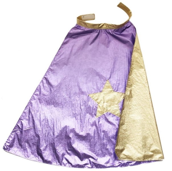 Ratatam - Peleryna Wróżki Dwustronna Purple/gold