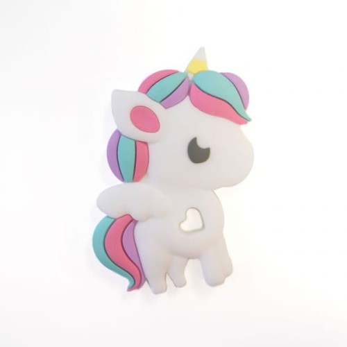 Loulou Lollipop  -  Gryzak Silikonowy Jednorożec Rainbow Unicorn