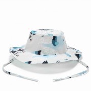 La Millou   -   Safari Hat  -  blue Birds Vivid