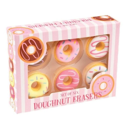 Rex London  -  Gumki do Zmazywania 6 Szt.  -  Donut