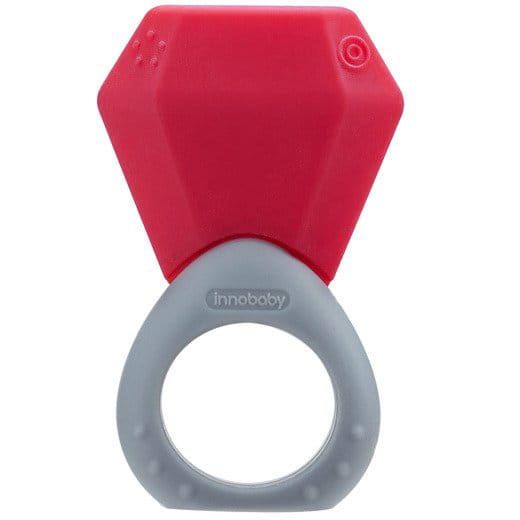 INNOBABY - Gryzak Pierwszy Klejnot, Styczniowy Granat, Innobaby