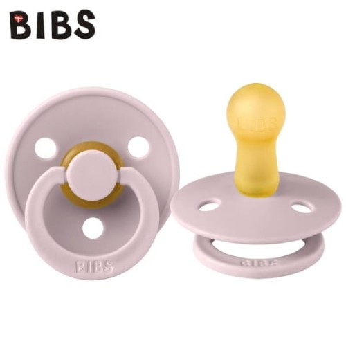 BIBS - Bibs Colour Pink Plum m Smoczek Uspokajający Kauczuk Hevea
