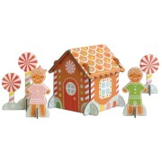 Petit Collage  -  Puzzle Przestrzenne Domek 3d