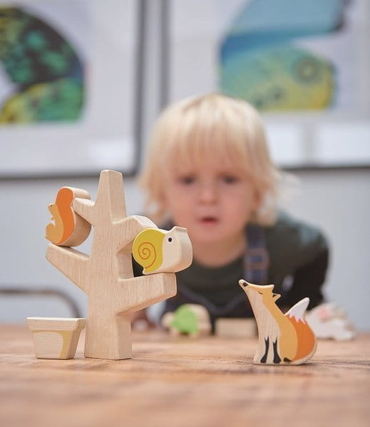 tender leaf toys - Drewniana Gra Zręcznościowa  -  Przyjaciele Ogrodu, Tender Leaf Toys