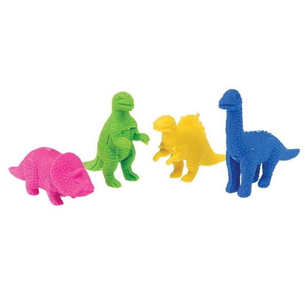 Rex London - Gumki do Zmazywania 4 Szt., Dinozaury
