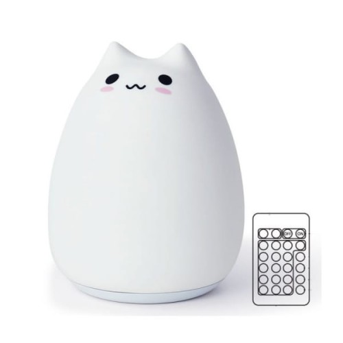 Rabbit &amp; Friends  -  Lampka kot Duży Biały  25 cm