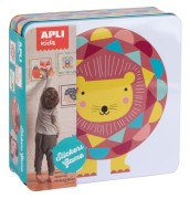 Apli Kids - Zestaw Kreatywny z Naklejkami Apli Kids  -  Lew