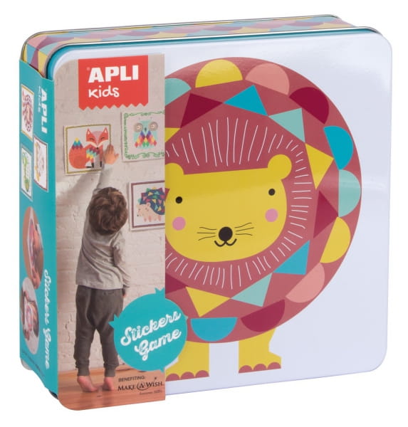 Apli Kids - Zestaw Kreatywny z Naklejkami Apli Kids  -  Lew