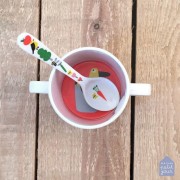 Maison Petit Jour® - Łyżka Melaminowa Dla Dzieci, Seria Wiejska Sielanka | Maison Petit Jour®