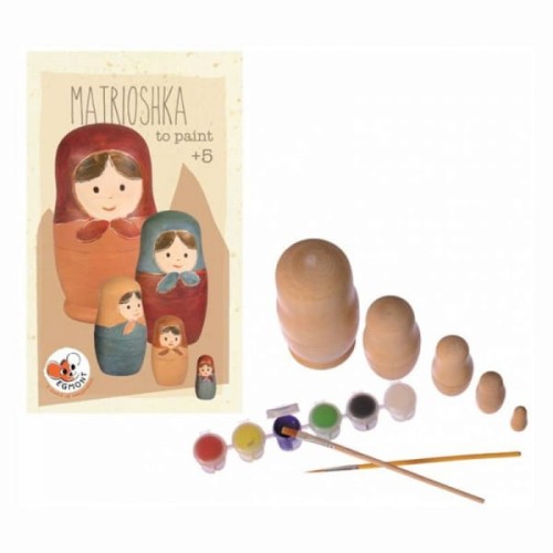 Egmont Toys® - Drewniane Matrioszki do Pomalowania | Egmont Toys®