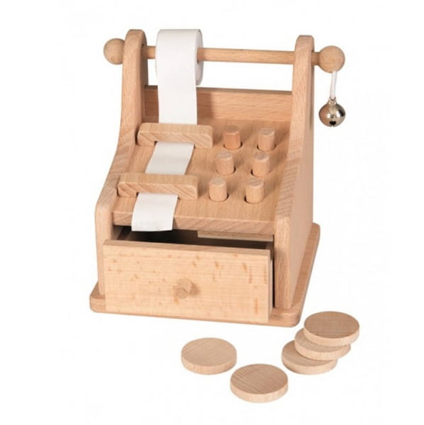 Egmont Toys® - Drewniana Kasa Sklepowa do Zabawy | Egmont Toys®
