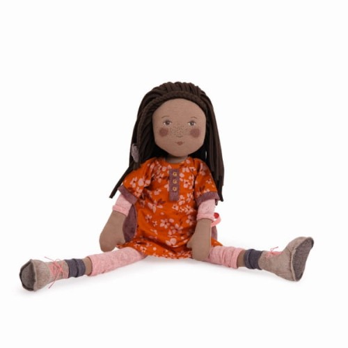 Moulin Roty           -            Materiałowa Lalka Szmaciana Camelia 45 cm 710535