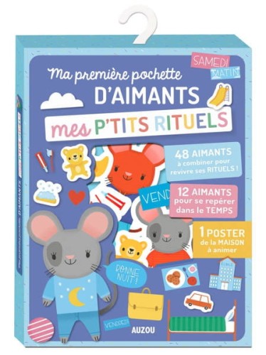 Auzou - Auzou Magnesy z Planszą Moje Codzienne Rytuały 93302
