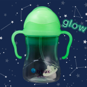 B.BOX - Bidon ze Słomką 240ml, Glow in The Dark, B.box