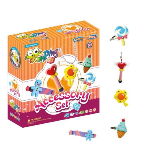JumpingClay - Jumping Clay | Zestaw Kreatywny Biżuteria i Ozdoby