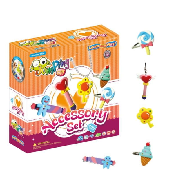JumpingClay - Jumping Clay | Zestaw Kreatywny Biżuteria i Ozdoby