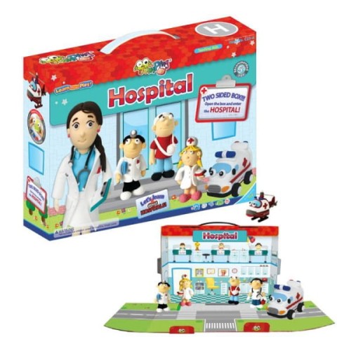 JumpingClay - Jumping Clay | Zestaw Kreatywny Miasto  -  Szpital