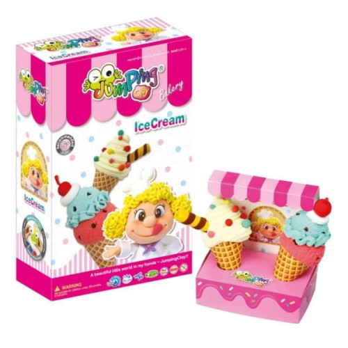 JumpingClay - Jumping Clay | Zestaw Kreatywny Piekarnia  -  Lody