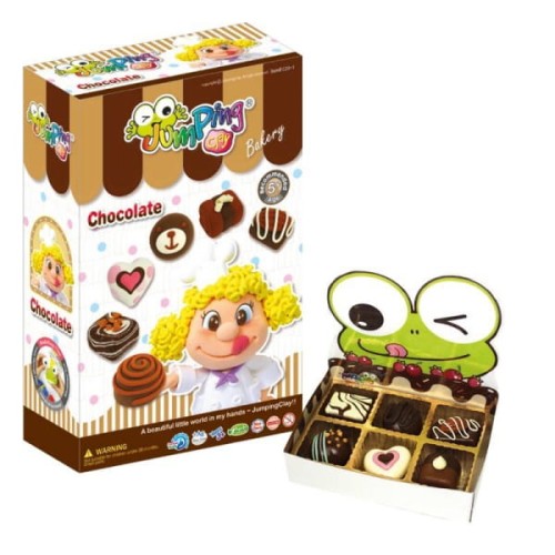 JumpingClay - Jumping Clay | Zestaw Kreatywny Piekarnia  -  Czekoladki