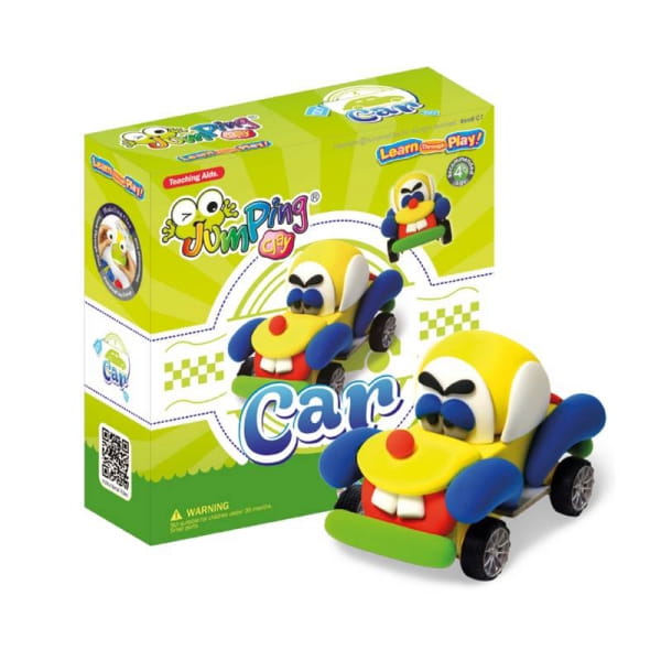 JumpingClay - Jumping Clay | Zestaw Kreatywny Samochód