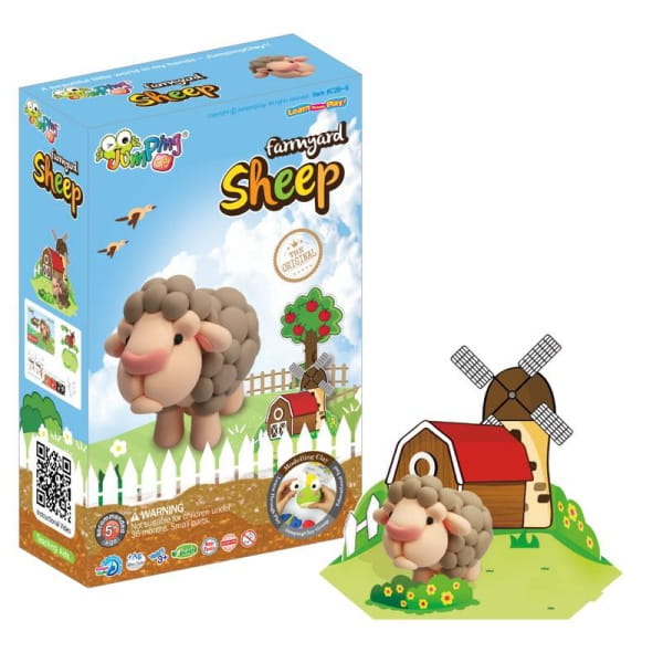 JumpingClay - Jumping Clay | Zestaw Kreatywny Farma  -  Owca
