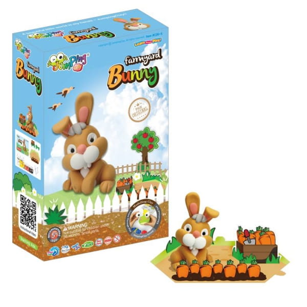 JumpingClay - Jumping Clay | Zestaw Kreatywny Farma  -  Królik